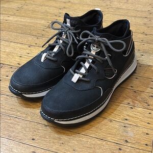 Timberland Trekker City Black Leather size 9.5w